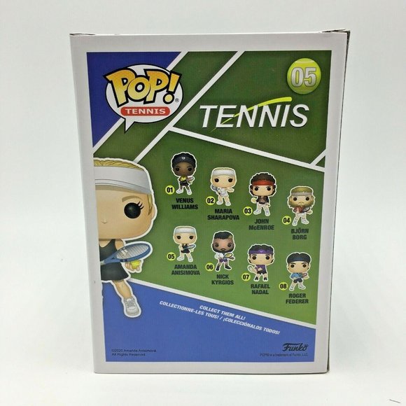 Funko Pop Tennis - Amanda Anisimova (#05,NEW) - Picture 5 of 8